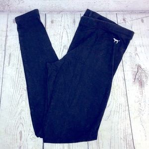 PINK Victoria’s Secret Black Cotton Leggings